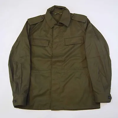 Vintage 1980’s Czechoslovakia Military Officer Field Jacket Cotton Twill Size L • $70