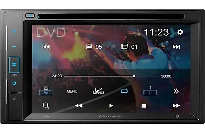 Pioneer 2 Din AVH-241EX DVD/MP3/CD Player 6.2  Touchscreen Bluetooth W/ Remote • $269.99