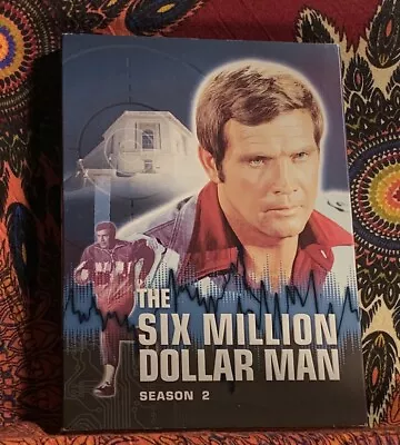 The Six Million Dollar Man: Season 2 (DVD 1974 6-Discs) 70s Action Sci-Fi TV • $4.85