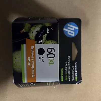 HP 60XL Ink Cartridge - Black • $12