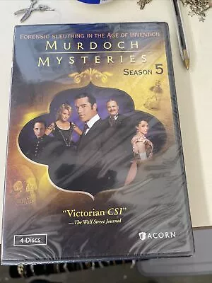 Murdoch Mysteries: Season 5 (DVD 2012) (6) • $10.99
