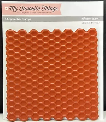 My Favorite Things MINI CHICKEN WIRE Background Cling Rubber Stamp • $19.99