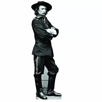 H49036 George Armstrong Custer Cardboard Cutout Standup • $55