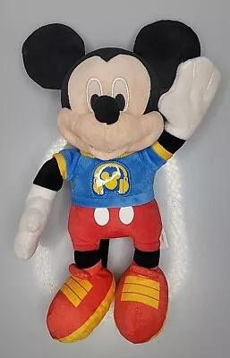 Disney Junior Mickey Singing Fun Mickey Mouse Talking 12  Plush Friend WORKS • $14.95