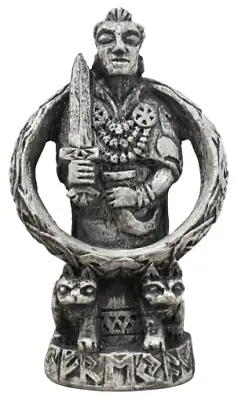 $16.99 • Buy Freya Figurine Stone Finish Norse Asatru Goddess Viking Rune Statue Dryad Design