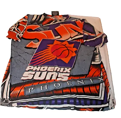 VTG 90s Phoenix Suns Magic Johnson T’s NBA All Over Print T Shirt Med Tee • $149.95