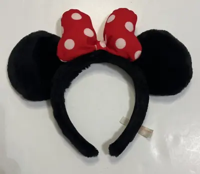 Disney Minnie Mouse Ears Red & White Bow Mini Headband Tokyo Disney Resorts • $21.99