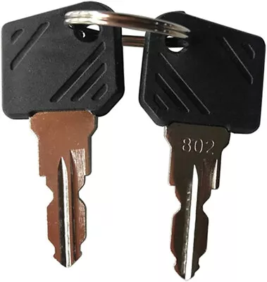 2 X 802 Ignition Key - Linde Forklift - E16 - L12 • £3.50