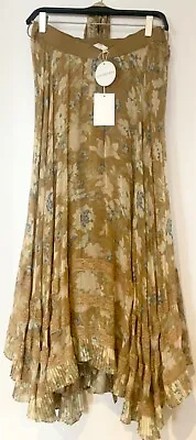 NEW WITH TAGS Zimmermann Floral Silk Maxi Skirt Size 3 AU 14-16 • $161.91