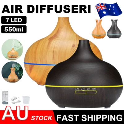 LED Aroma Aromatherapy Diffuser Essential Oil Ultrasonic Air Humidifier Purifier • $21.71