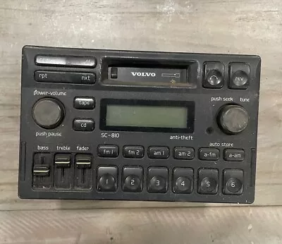 Volvo 850 Am Fm Radio Cassette Player Factory Oem Head Unit Stereo 3533317 • $69.99