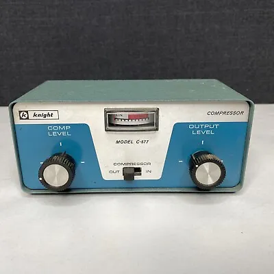 Vintage Knight Compressor C-577 Ham Radio - UNTESTED • $49.99