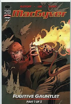 MacGyver Fugitive Gauntlet #1 1st Printing Cover A Image 2012 • $4.99