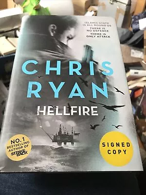 £5.99 • Buy *signed* Hellfire: Danny Black Thriller 3 By Chris Ryan (Hardcover, 2015)