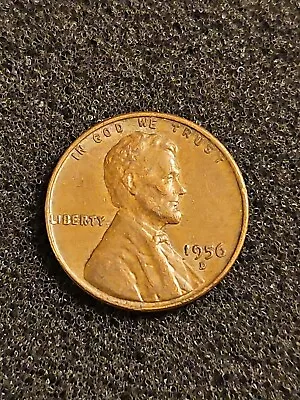 1956 D/D Lincoln Wheat Cent Coin AU Better Date • $9.99