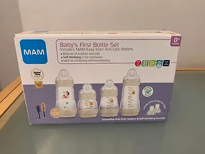 Mam Baby's First Bottle Set (see Photos For Contents) *new & Boxed* • £27.99