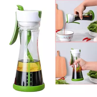 Leak Proof Salad Dressing Mixer Bottle Salad Dressing Container  Kitchen • £11.69