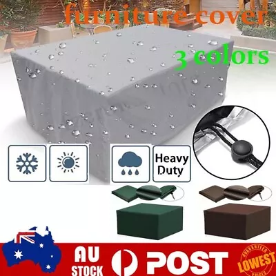 $20.65 • Buy UV Waterproof Outdoor Furniture Cover Garden Patio Table Chair Shelter Protector
