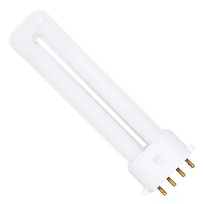 Satco S8363 CF7DS/E/841 7W 4-Pin 2G7 T4 CFL 4100k Cool White Compact Fluorescent • $8.18