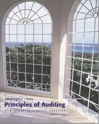 $4.50 • Buy Principles Of Auditing And Other Assurance Services With Enron Po
