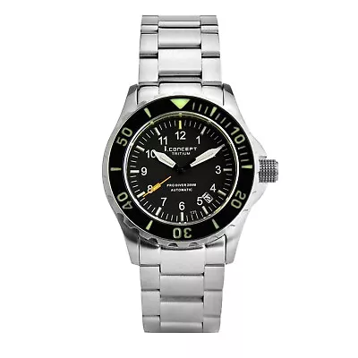 I.Concept Japan Automatic Sapphire Tritium 44mm Case Diver Watch 20ATM WR • $239