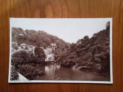 Vintage Postcard - The River At Matlock Bath - Derbyshire • £1