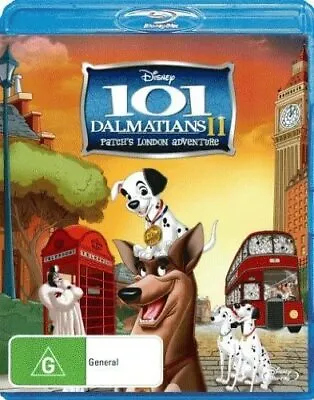 101 Dalmatians 2-Patch's London Adventure [New & Sealed] Blu Ray + DVD Region B • £4.99