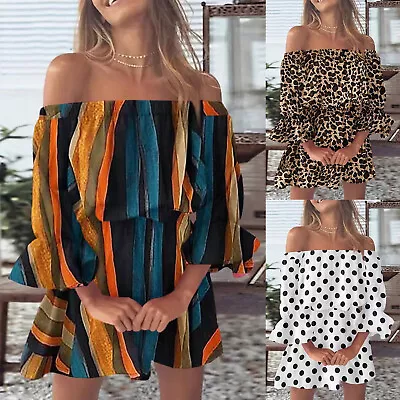 Plus Maxi Dresses For Women Plus Size Casual Dresses For Women Beach Sexy Off • $40.43