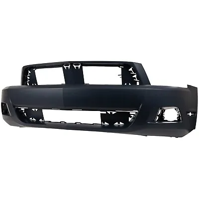Front Bumper Cover For 2010-2012 Ford Mustang W/ Fog Lamp Holes Primed CAPA • $250.56