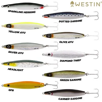 Westin Salty Spin Lure - Sea Fishing Lure - All Sizes • £6.70