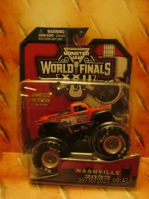 HOT 1/5000 Nashville 2023 ** WORLD FINALS XXII ** Ltd Ed MONSTER Jam Rare & VHTF • $29.95