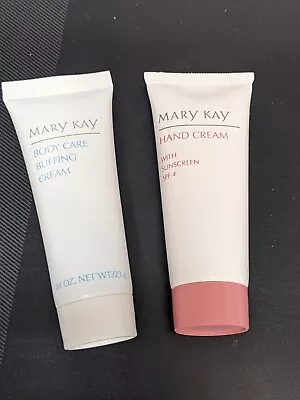 Mary Kay Hand Cream W SPF And Body Care Buffing Cream Travel Sizes • $11.69