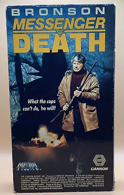 Messenger Of Death VHS 1990 Release Charles Bronson **Buy 2 Get 1 Free** • $2.99