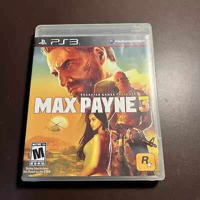 Max Payne 3 PlayStation 3 PS3 Complete CIB W/ Manual • $9.99