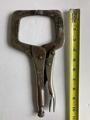 *Vintage Vise Grip Locking Clamp # 11R For Welding/Construction  *Great Shape ! • $16.50