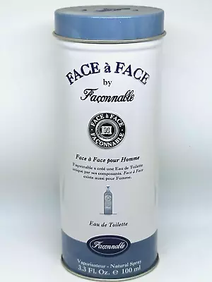 FACE A FACE By FACONNABLE EDT 100ML Rare Vintage Perfume Spray • £122.94