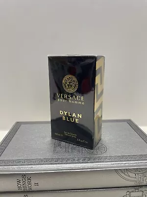Versace Pour Homme Dylan Blue By Versace 3.4 Oz EDT Cologne For Men New In Box • $48.88