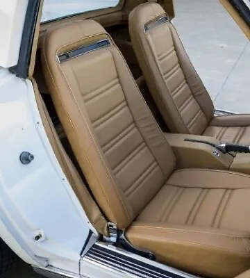 1975 CORVETTE C3 SEATS COVER FULL SET(Med Saddle) • $304.99