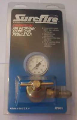 Bernzomatic Surefire Air Propane/mapp Regulator Ap5401 • $30.99