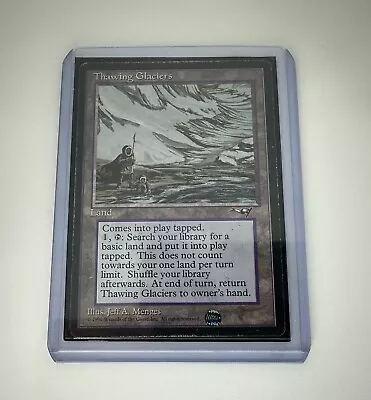 MTG Thawing Glaciers Alliances Regular Rare • $5.50