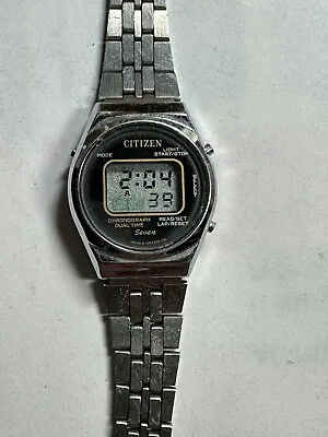 Vintage Ladies Citizen Digital Wristwatch  DP-1038    Ww-267 • $15