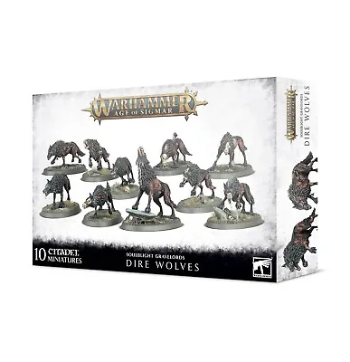 Dire Wolves Soulblight Gravelords Warhammer AOS Age Of Sigmar NIB • $51