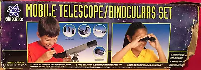 Edu-Science Mobile Telescope/Binoculars Set  • £18.81