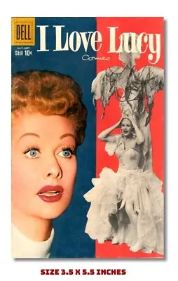 I Love Lucy Fridge Magnet 1959 Tv Show Comic Cover 3.5 X 5.5   • $6.95