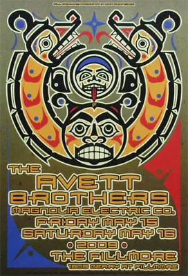 £24.57 • Buy Avett Brothers Magnolia Electric Co. 2009 Fillmore SF F1012 Poster Gary Houston
