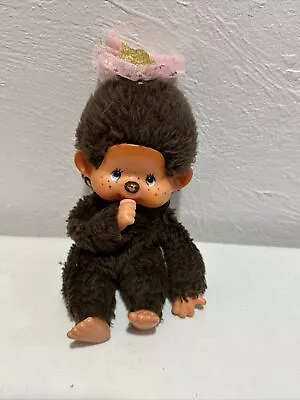 Monchhichi Vintage 1974 Doll Toy Stuffed Animal Monkey Sekiguchi Collectible 7  • $24