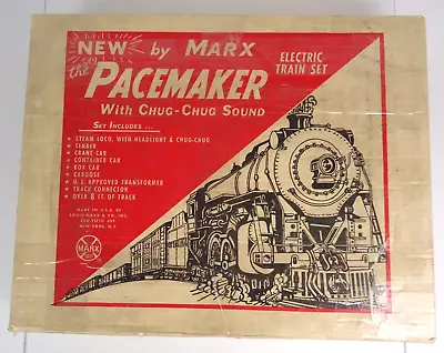 Marx The Pacemaker Train Set 9465/1  With Box - WORKS - READ • $129.99