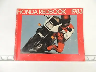 NOS 1983 Honda Redbook Gold Wing Nighthawk 3 Wheeler Dealer Brochure L289 • $89.99