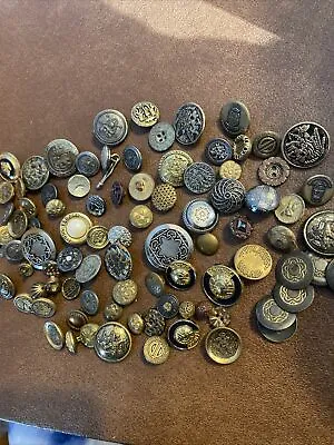 Vintage Brass/other Buttons • $9.99