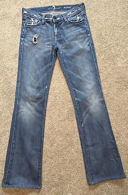 Seven For All Mankind Bootcut Jeans Womens Size 27   • $28.99